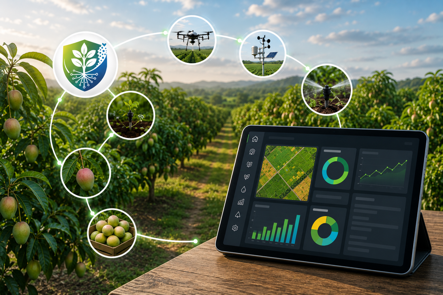 Smart Agriculture Solution for maximum ROI yield planning and commercial farming